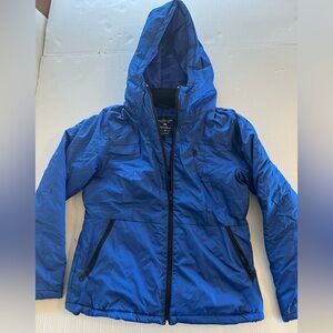 U.S.POLO ASSN. Lady’s Blue Puffer Jacket